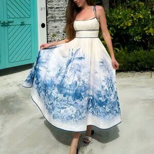 ZIMMERMANN Wylie Picnic midi dress